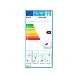 Hotte décorative ROBLIN 6510622 IKOS 90CM
