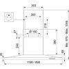 Hotte décorative ROBLIN 6018348 IRIS 90CM/toto
