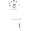 Hotte décorative ROBLIN 6018348 IRIS 90CM/toto