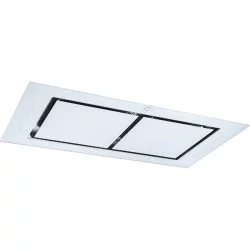 HOTTE CONFIDENCE VERRE BLANC 100CM