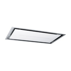 HOTTE PLAFOND 90CM VERRE BLANC  905M3H/toto