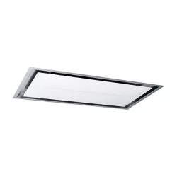 HOTTE PLAFOND 90CM VERRE BLANC  905M3H