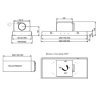 HOTTE PLAFOND CONFIDENCE NOIRE 100CM /toto
