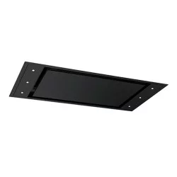 HOTTE PLAFOND AQUA SLIM 100CM NOIRE 