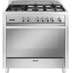 CUISINIERE 90CM TOUT GAZ CATALYSE INOX