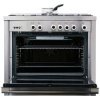 CUISINIERE 90CM TOUT GAZ CATALYSE INOX/toto