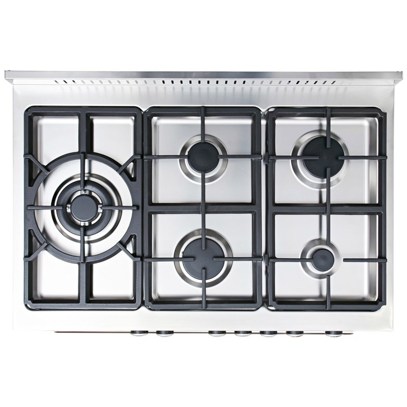 CUISINIERE 90CM TOUT GAZ CATALYSE INOX