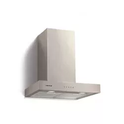 HOTTE MURALE BOX 60CM 750M3H INOX/toto