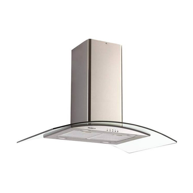 HOTTE ILOT VERRE INOX 90CM A++ HOTTE ILOT VERRE INOX 90CM A++