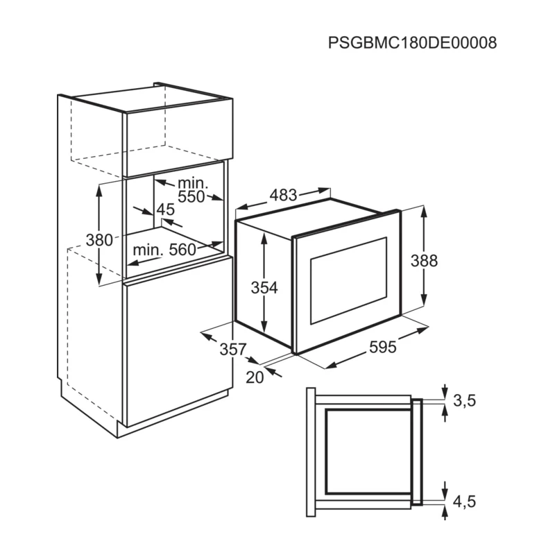 Micro-ondes ELECTROLUX LMS4253TMX